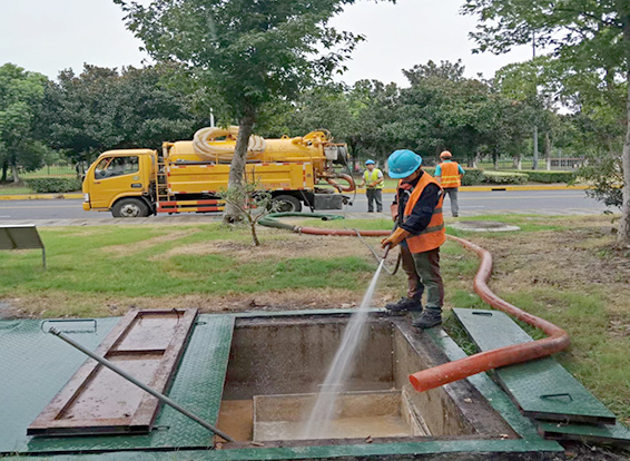 铜官化油池清理